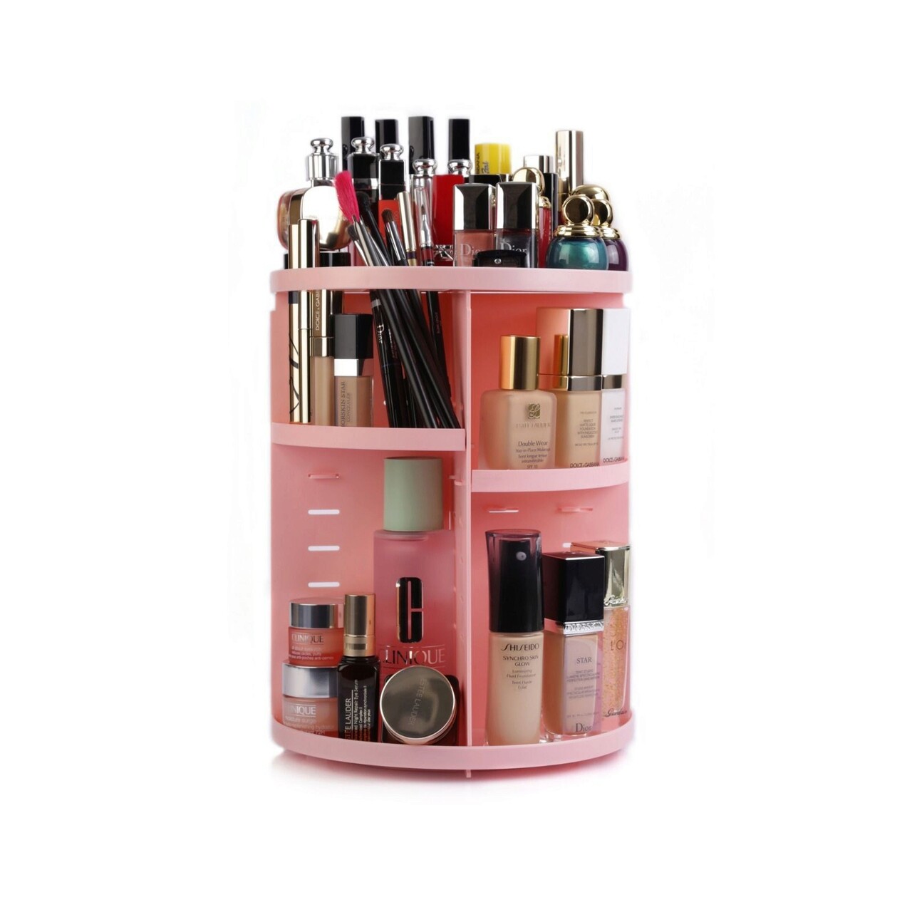 Organizator de machiaj, Fremont, 964FRM2116, Plastic, Roz