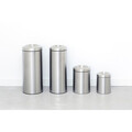 Cos de gunoi ignifug, Brabantia, Brilliant Steel, 30 L, 31.8x29.5x68.5 cm, otel, cu protectie impotriva incendiilor, argintiu