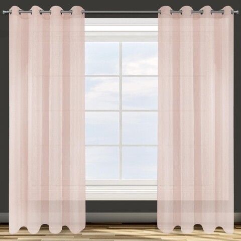 Draperie Eurofirany, Adel, 140×250 cm, poliester, roz Eurofirany