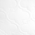 Cuvertura Maroko Biala, Fashion Goods, 200x220 cm, microfibra, alb