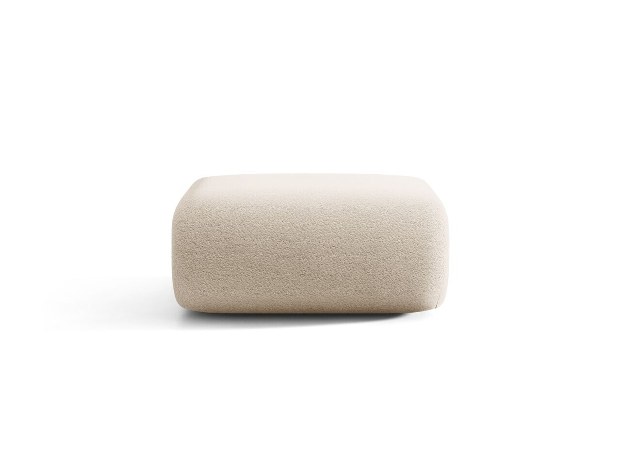 Taburet, Neo, Micadoni Home, 60x85x44 cm, tesatura Boucle, bej