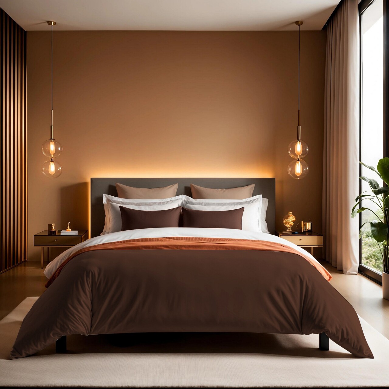 Husa de pilota Ranforce Single (DE), L'essentiel Maison, Tonne Brune, Maro inchis