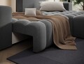 Coltar extensibil dreapta 4 locuri ELTAP, Bon-44, Bonett, 250x175x92 cm, lemn/poliester, gri