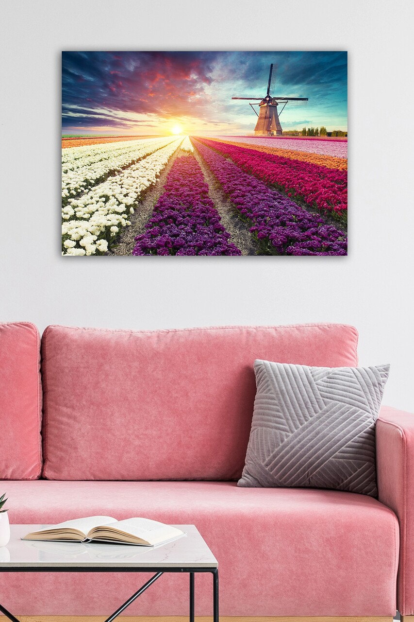 Tablou decorativ 691552153-5070 Cadru: 100% LEMN (grosime: 3 cm) Multicolor