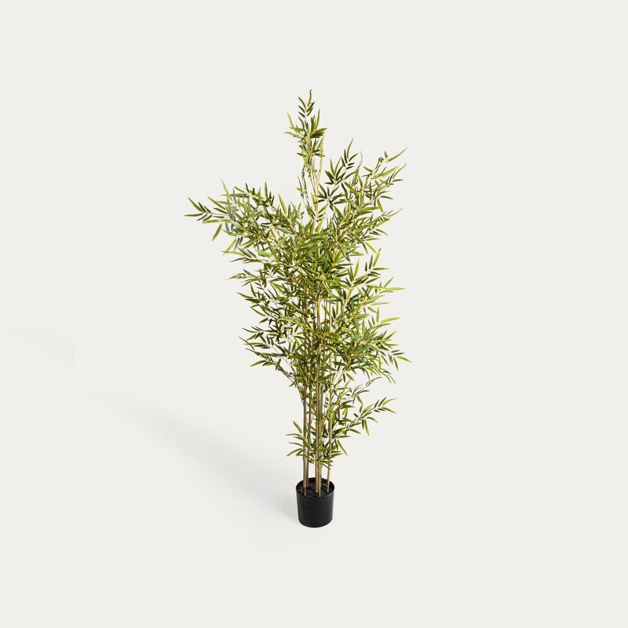 Planta artificiala bambus Greenora, Homla, 180 cm, plastic, verde