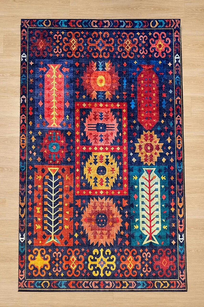 Covor, Lesa, 100x160 cm, Multicolor