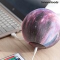 Lampa LED Galaxy reincarcabila Galighty InnovaGoods, RGB, cu telecomanda, 14x14x19 cm