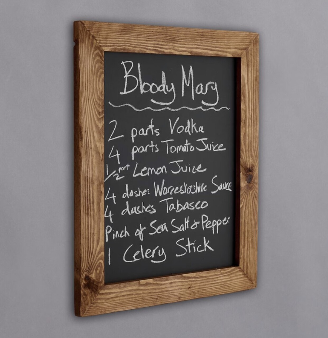 Tabla de scris, AA157, 36x42x4 cm, Natural/Negru - imagine 2