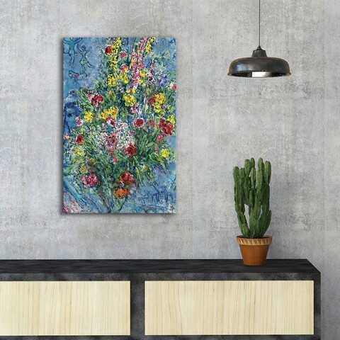 Tablou decorativ, famousart-088, canvas, dimensiune: 45 x 70 cm, multicolor