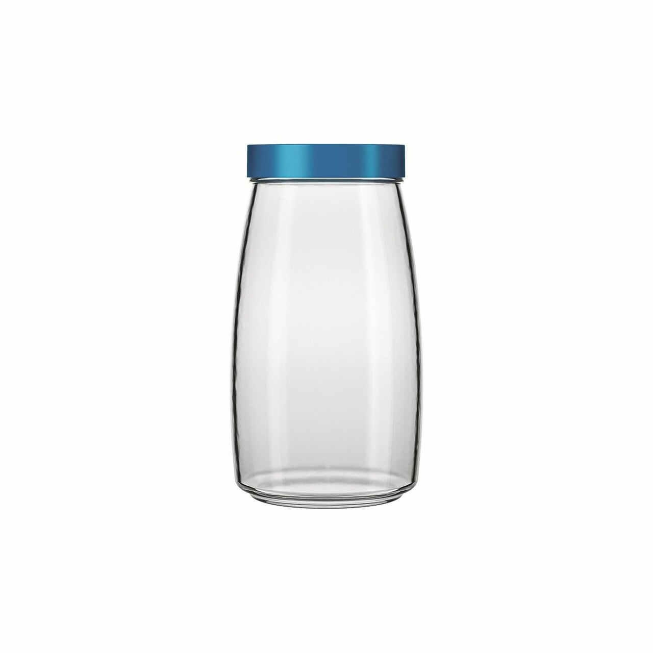Borcan Cu Capac, Mandacaru, 2 L, Plastic (PP)/sticla Termorezistenta, Albastru