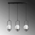 Lustra, Fulgor, 942FLG1665, Metal, Negru