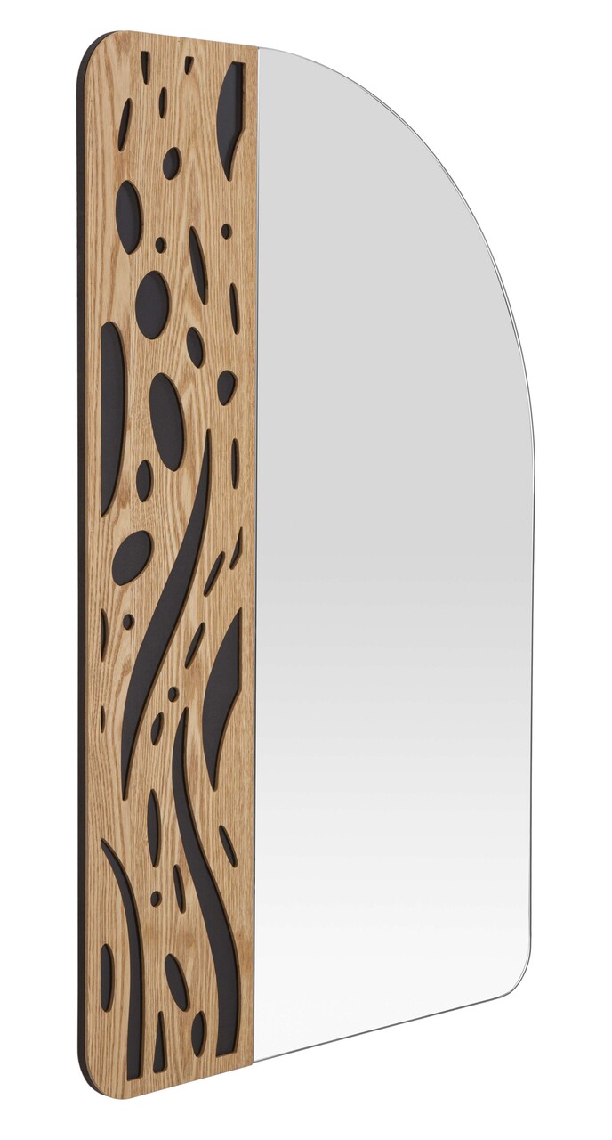 Oglinda decorativa Terry, Mauro Ferretti, 60x90 cm, MDF/sticla, multicolor