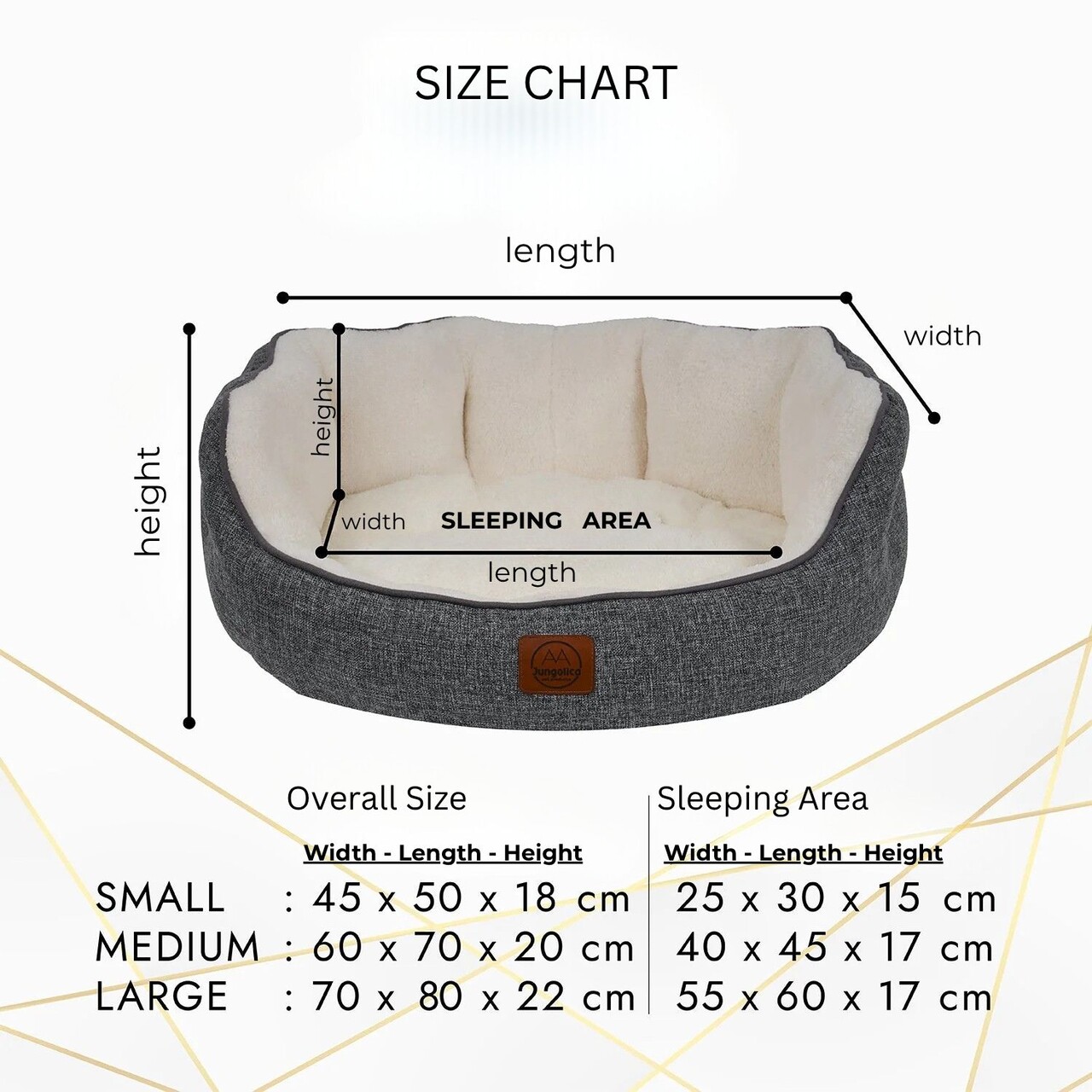 Pat pentru animale de companie, Paws &amp; Whiskers, Coco M, Material exterior: 100% poliester, Bej - view 6