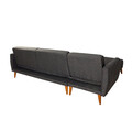 Coltar, Unique Design, 867UNQ1407, Lemn de carpen, Antracit