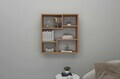 Raft de perete, Hanah Home, Myra09, 70.8x74.4x20 cm, Maro