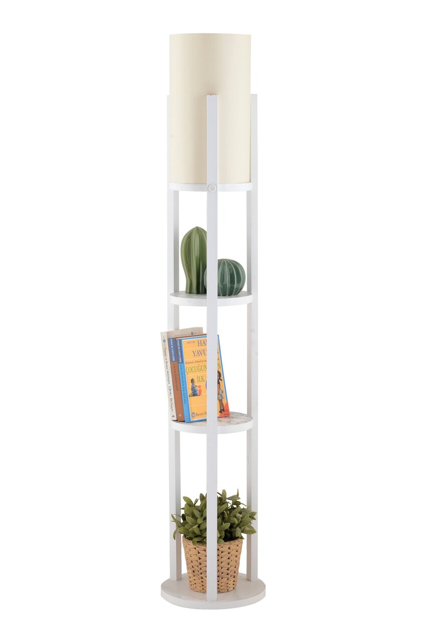 Lampadar, L'essentiel Maison, 390FLH2280, Alb - view 3
