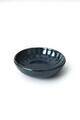 Set boluri pentru aperitive, Hermia, 275KRM2414, Ceramica, Antibacterian, Albastru inchis