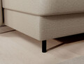 Coltar extensibil stanga 4 locuri ELTAP, LT-18MAN, Berrto, 306x165x100 cm, lemn/poliester, bej