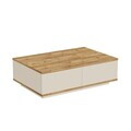Masuta de cafea, Hanah Home, Fr14-Ac, 90x28.6x60 cm, PAL, Pin Atlantic / Cașmir