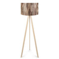 Lampadar, Insignio, 780SGN3433, 70% MDF/30% tesatura PVC, Bej/Maro