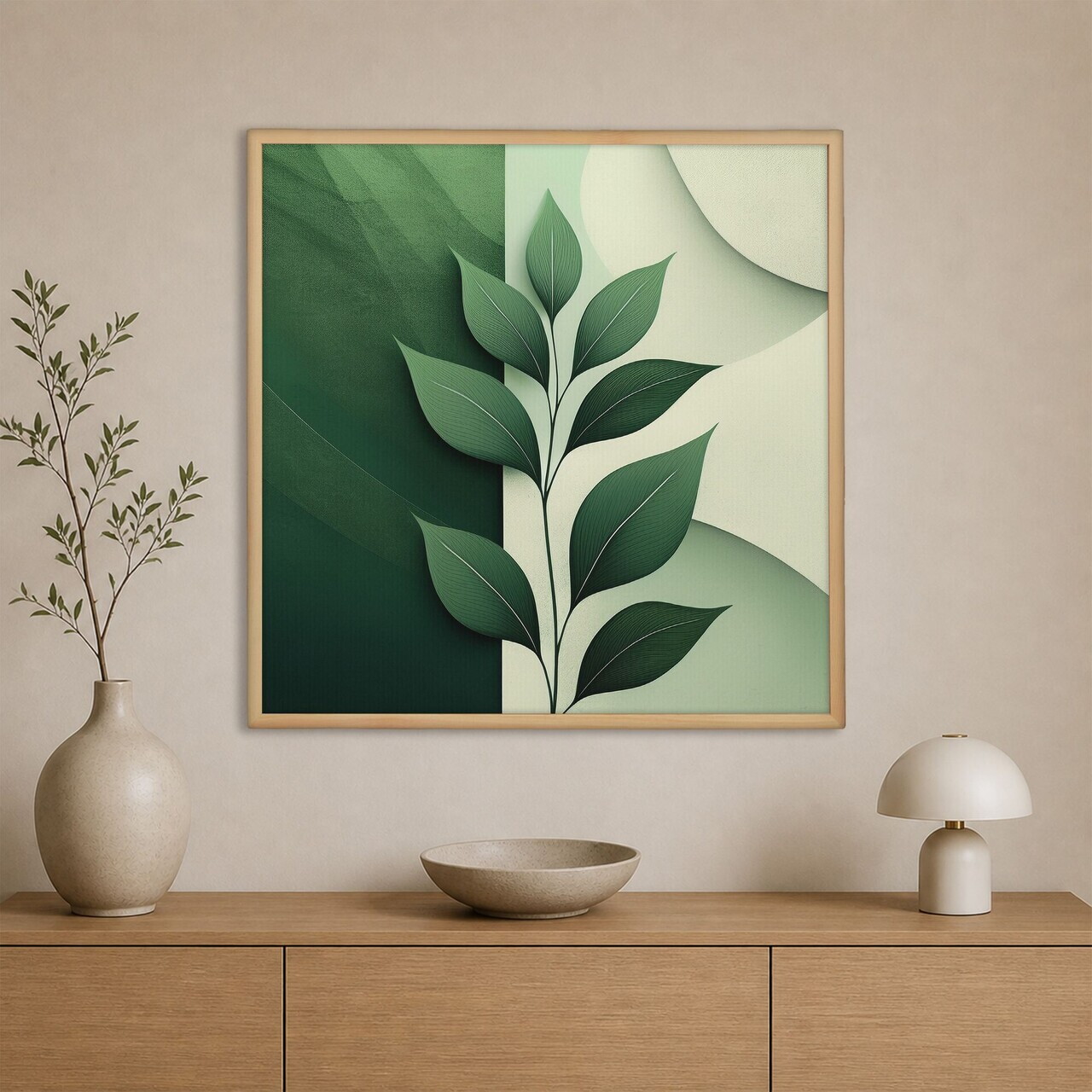 Tablou decorativ Cc-K-Ah-1014 PÂNZĂ Cadru: 100% LEMN (Grosime: 18 mm) Multicolor