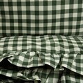 Lenjerie de pat dubla Whisper, Homla, 160x200 cm, 3 piese, microfibra din poliester, verde