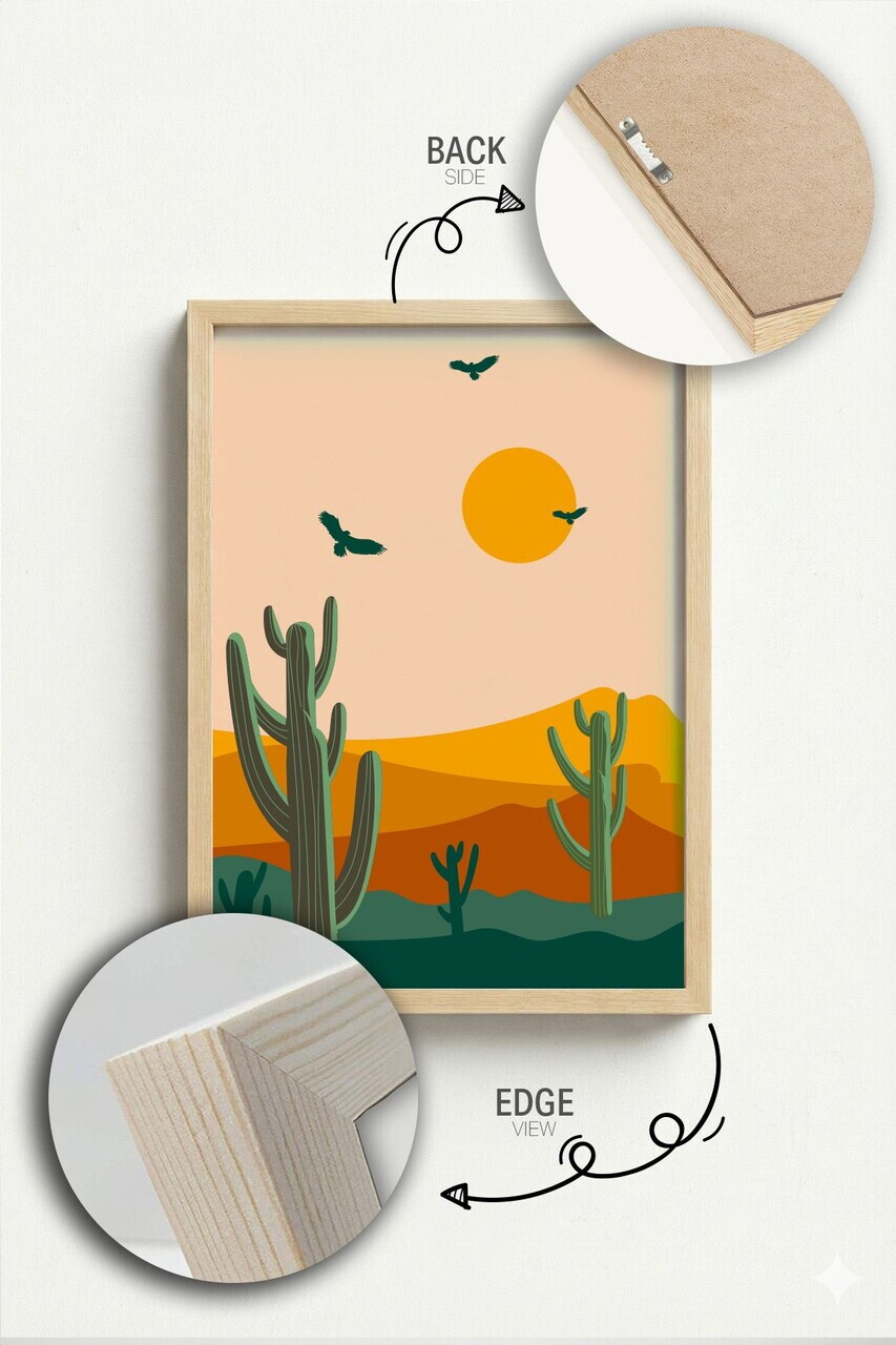 Tablou decorativ, Artnewclahsp43-5070, Lemn masiv, MDF, Multicolor - view 4
