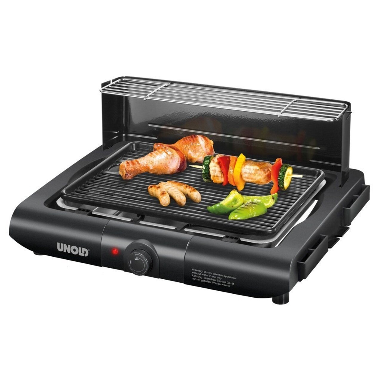 Gratar electric Vario, Unold, 36.4 x 25 cm, 1600 W - view 3