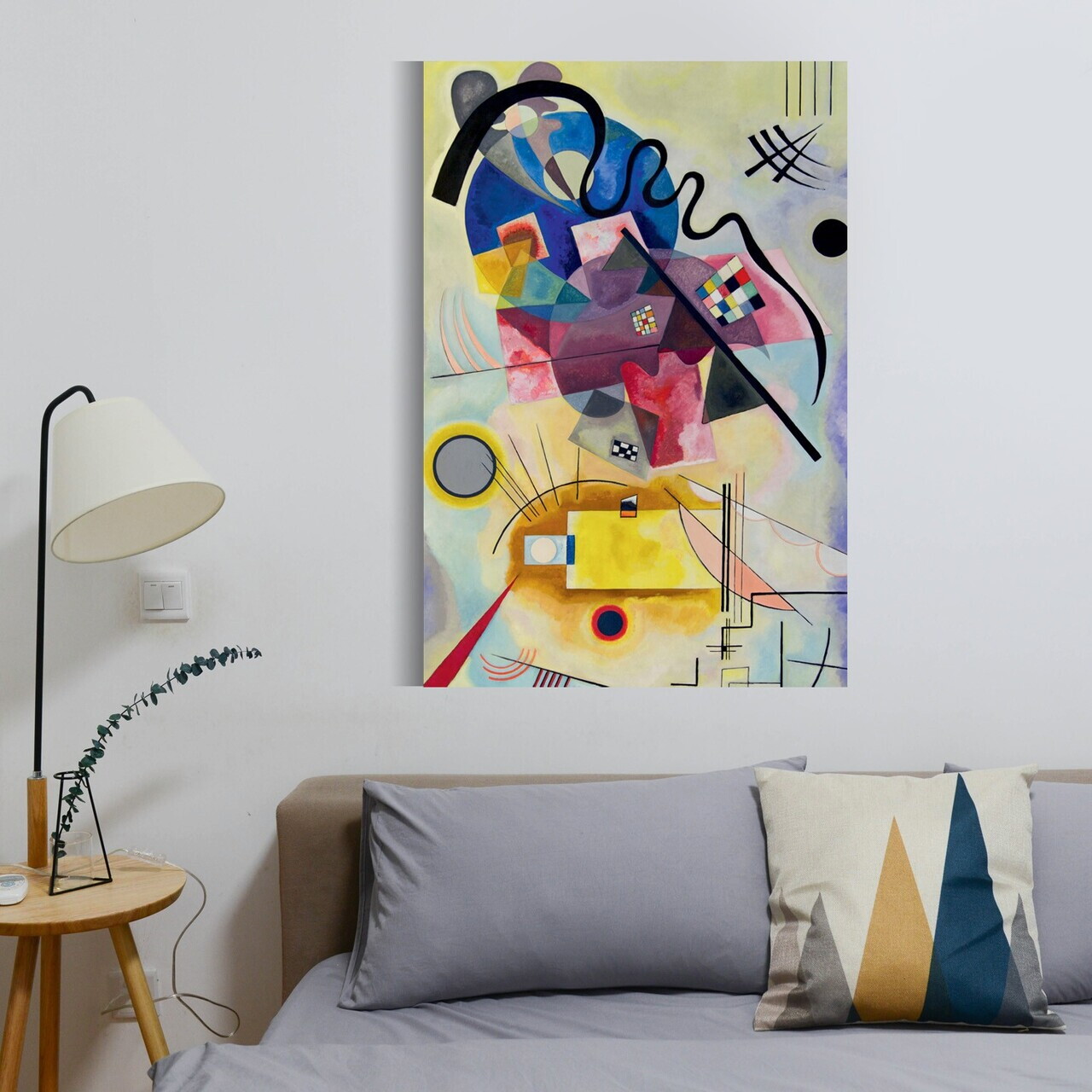 Tablou decorativ, NEW-ZAT-ZN017, Dimensiune: 60 x 90 cm, Multicolor — imaginea 3