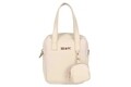Geanta Beverly Hills Polo Club, 1106, piele ecologica, crem