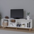 Comoda TV, Miwood, Bohemian 1600-144, Alb