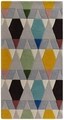 Covor  Venice Bedora, 80x150 cm, 100% lana, multicolor, finisat manual