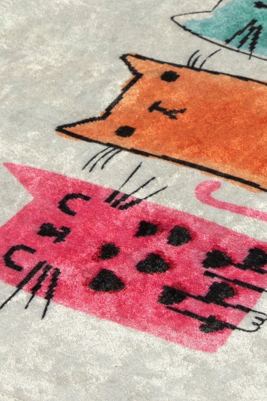 Covoras de baie, L'essentiel Maison, Baby Cats (40 x 60), 40x60 cm, Multicolor - view 4