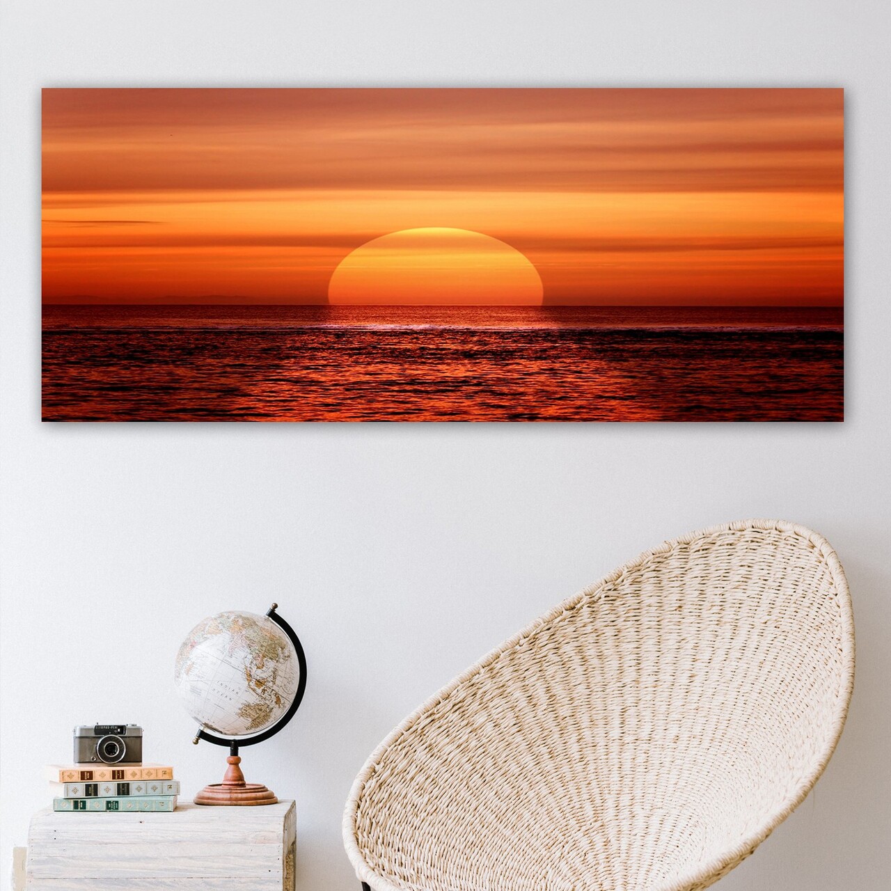 Tablou decorativ YTY2666165_50120 Cadru: 100% LEMN (grosime: 3 cm) Multicolor