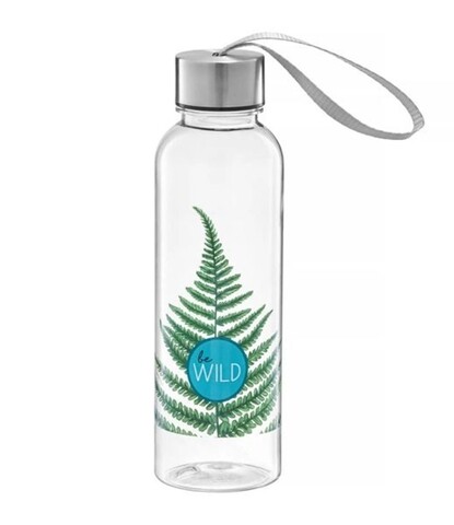 Sticla de apa be wild pura vida, ambition, 550 ml, plastic, transparent