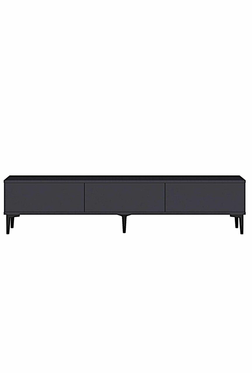Comoda TV, Hanah Home, Didema 180, 180x40.5x30 cm, Antracit — imaginea 7