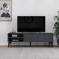Comoda TV, Odessa, Regina, 160x50x29.6 cm, Antracit