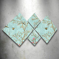 Set 4 tablouri decorative, 4MDF1177630450, MDF, Imprimat UV, Multicolor