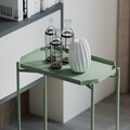 Masuta de cafea, Cerritos, Shb-009-D, 26x56x40 cm, Metal, Verde