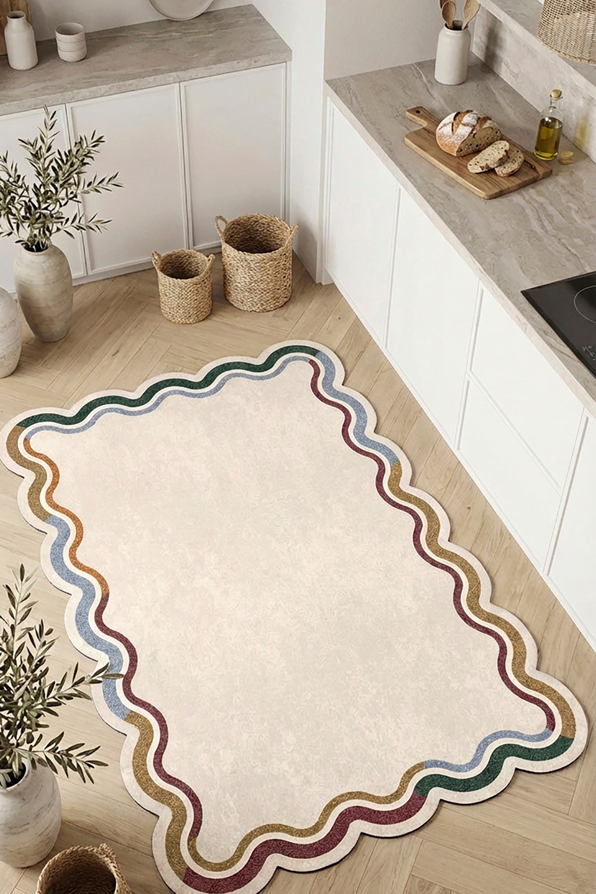 Covor, DC-7533-22, 120x180 cm, Poliester, Multicolor