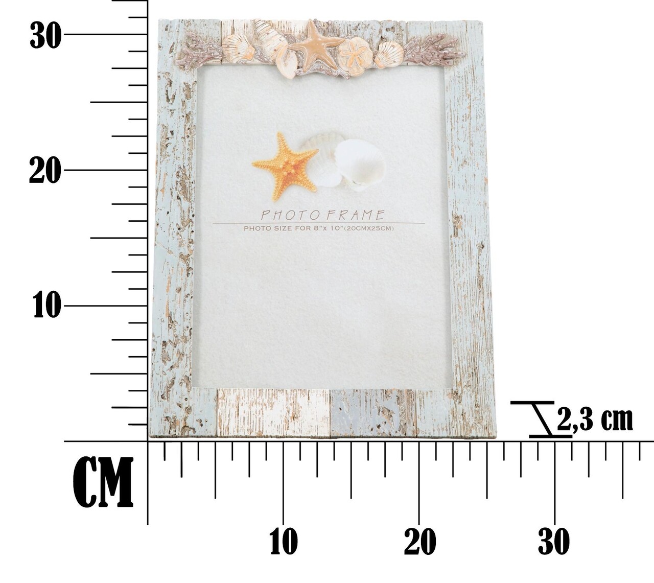 Rama foto Shell, Mauro Ferretti, 25.5x31.5 cm, polirasina