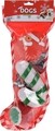 Set 4 jucarii pentru catei Xmas, multicolor
