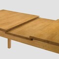 Masa extensibila Avella, Homla, 160-195x90x76 cm, lemn de cauciuc, natur