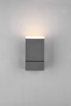 Aplica de perete pentru exterior Avon, TRIO, 9x10.5x16 cm, 7W, 1x SMD, aluminiu turnat/plastic, antracit