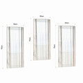 Set de oglinzi decorative, Siam, Mini Neom, MDF , Transparent