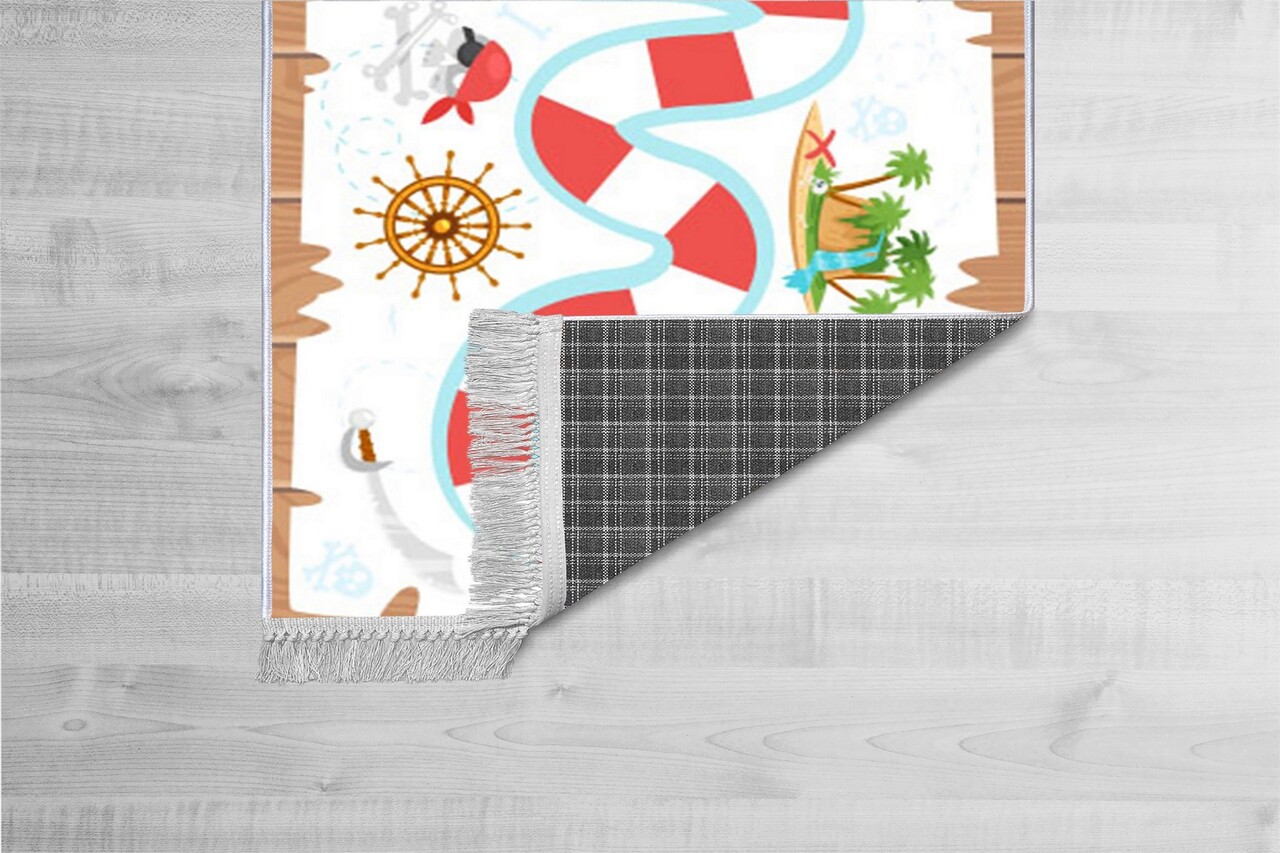 Covor, ELS578, 80x150 cm, Catifea, Multicolor