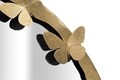 Oglinda decorativa Lady Luxy -B, Mauro Ferretti, Ø 80 cm, fier, auriu
