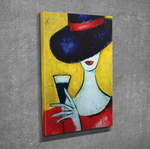 Tablou decorativ, dc134, canvas, 30 x 40 cm, multicolor