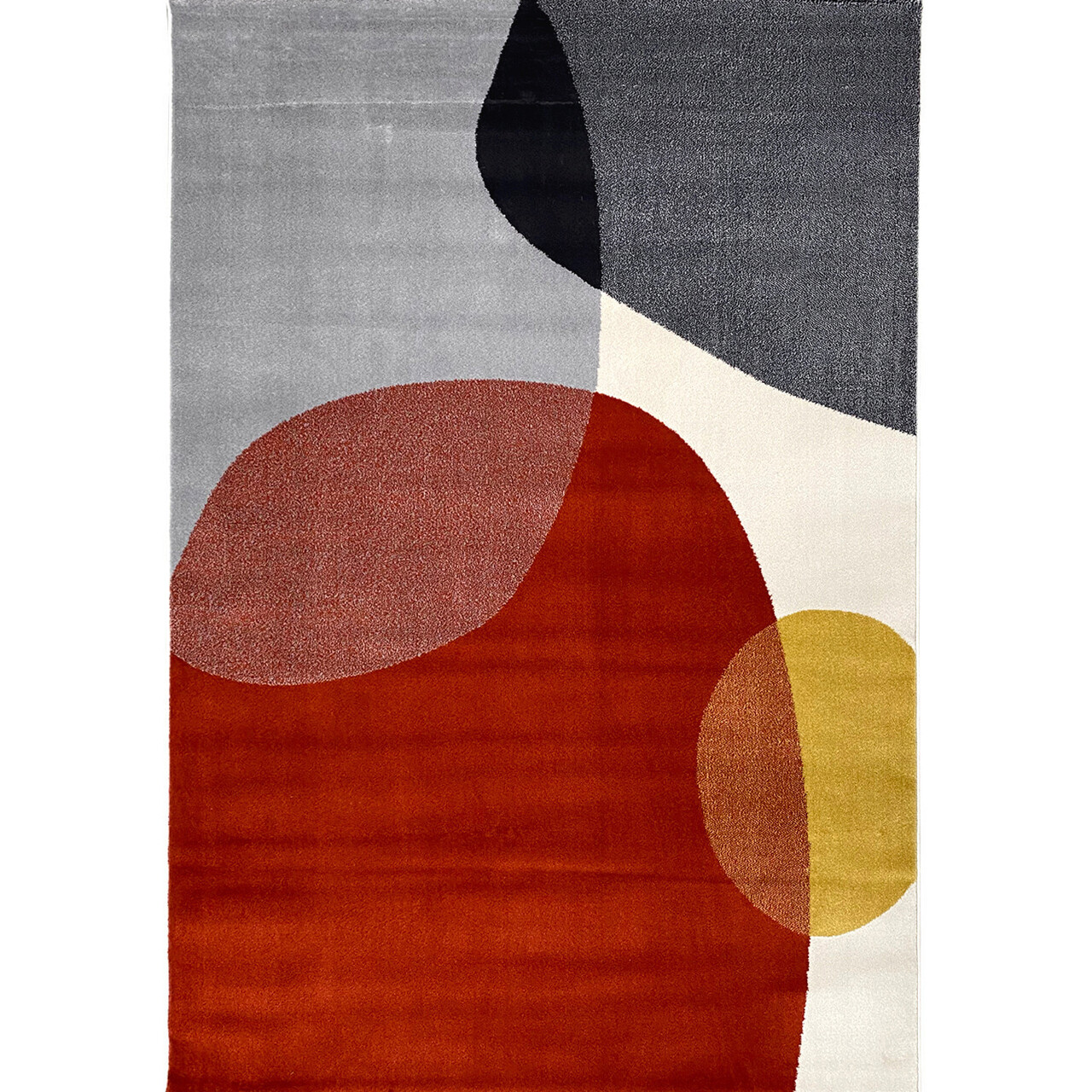 Covor, Gr315 , 150x230 cm, Polipropilena, Portocala / Crema - 1 | YEO