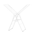 Uscator de rufe, Brabantia, Hangon Fresh, 25 m capacitate de uscare, otel, alb